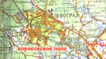 Карта окрестностей Зеленограда