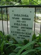 (увеличить фото) г. Москва, Ваганьковское кладбище (уч. № 34). Захоронение урны с прахом П.Г. Куликовского (июнь 2013 года)