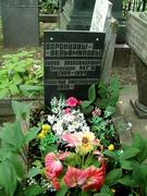 (увеличить фото) г. Москва, Ваганьковское кладбище (уч. № 23), могила Б.А. Воронцова-Вельяминова (июнь 2011 года)